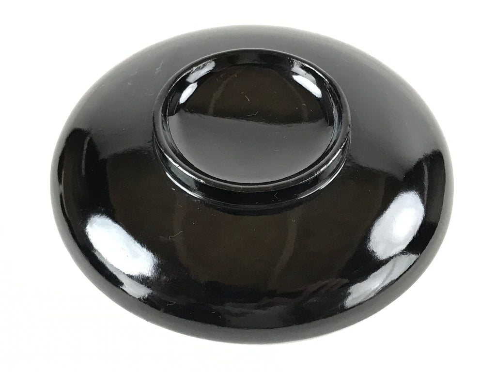 Japanese Lacquered Wooden Lidded Bowl Owan Vtg Rice Soup Dish Red Black LB99