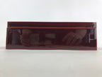 Japanese Lacquered Wooden Lidded Fumibako Letter Box Shunkei Storage Brown FB74
