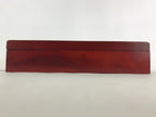 Japanese Lacquered Wooden Lidded Fumibako Letter Box Shunkei-nuri Makie FB75