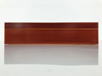 Japanese Lacquered Wooden Lidded Fumibako Letter Box Vtg Shunkei Nuri Brown FB92