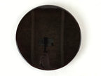 Japanese Lacquered Wooden Lidded Round Box Vtg Chabitsu Ginkgo Wajima-Nuri LWB77