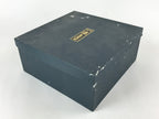 Japanese Lacquered Wooden Lidded Round Box Vtg Chabitsu Ginkgo Wajima-Nuri LWB77