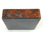 Japanese Lacquered Wooden Lunch Box Lidded Bento Vtg 4 Tiers Handle Wakasa L124