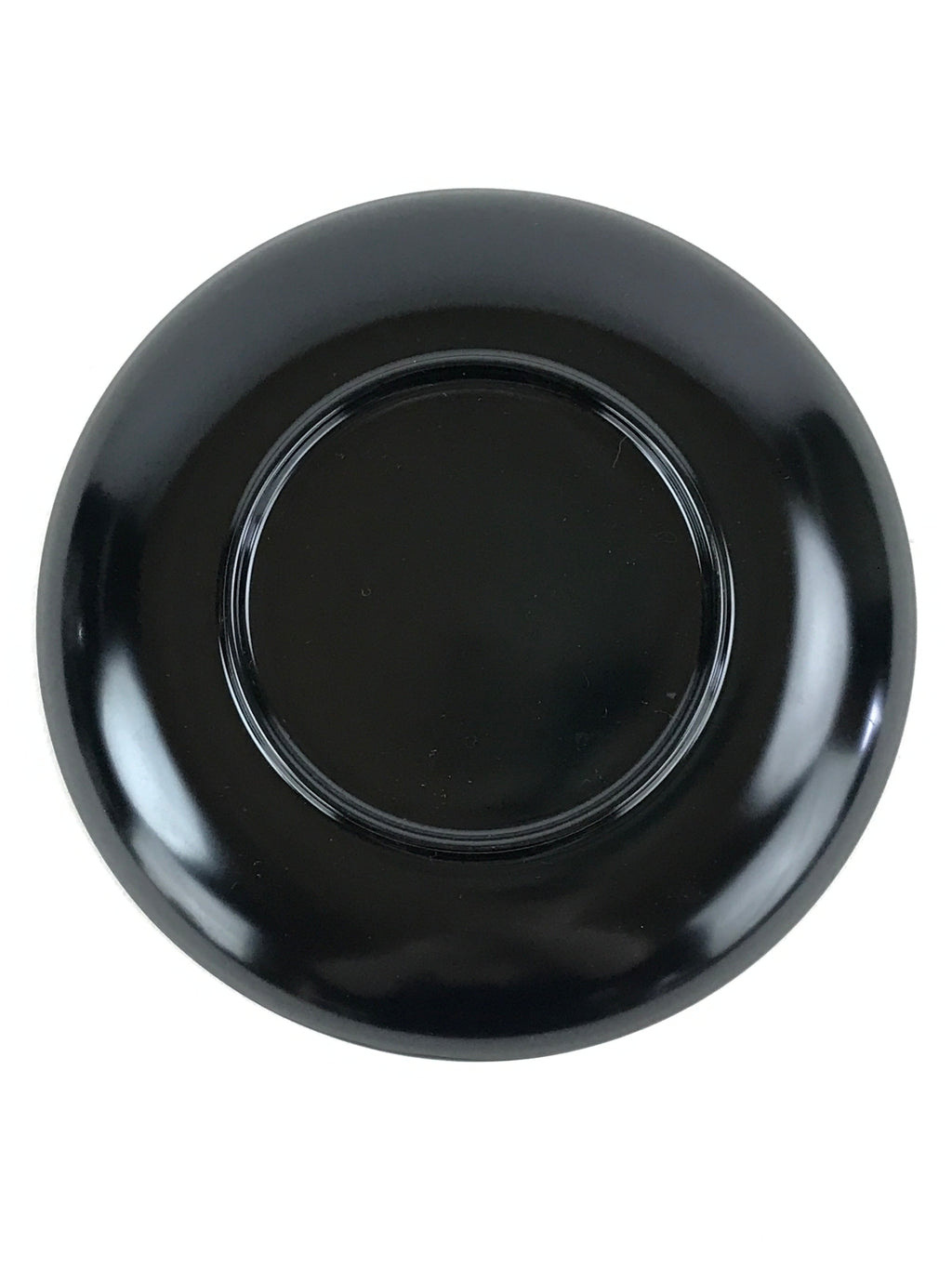 Japanese Lacquered Wooden Meimeizara Plate Vtg Sara Makie Tsuru Crane Black L10