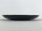 Japanese Lacquered Wooden Meimeizara Plate Vtg Sara Makie Tsuru Crane Black L10