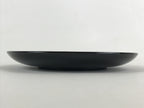 Japanese Lacquered Wooden Meimeizara Plate Vtg Sara Makie Tsuru Crane Black L10