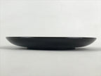Japanese Lacquered Wooden Meimeizara Plate Vtg Sara Makie Tsuru Crane Black L5
