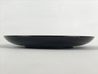 Japanese Lacquered Wooden Meimeizara Plate Vtg Sara Makie Tsuru Crane Black L5