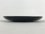 Japanese Lacquered Wooden Meimeizara Plate Vtg Sara Makie Tsuru Crane Black L6