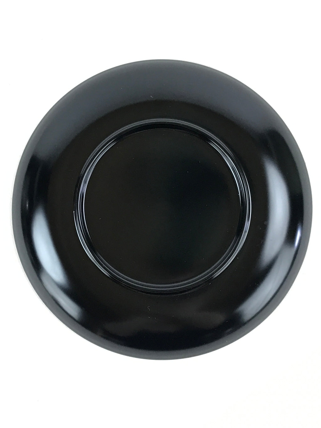 Japanese Lacquered Wooden Meimeizara Plate Vtg Sara Makie Tsuru Crane Black L9