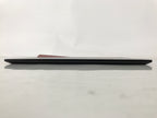 Japanese Lacquered Wooden Plate Vtg Rectangle Black Red Momiji Maple Sakura L538