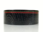 Japanese Lacquered Wooden Sake Snack Cup Vtg Kobachi Bowl Black Gold Red L527