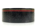 Japanese Lacquered Wooden Sake Snack Cup Vtg Kobachi Bowl Black Gold Red L527