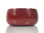 Japanese Lacquered Wooden Sake Snack Cup Vtg Kobachi Bowl Hida Shunkei L593