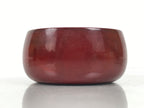 Japanese Lacquered Wooden Sake Snack Cup Vtg Kobachi Bowl Hida Shunkei L593