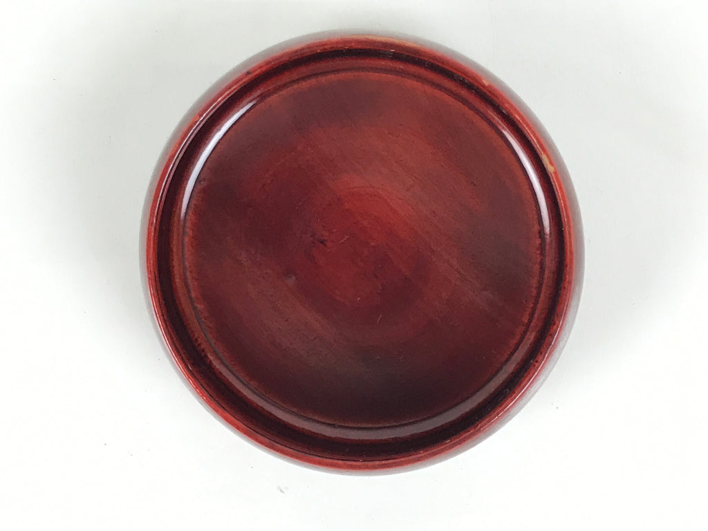Japanese Lacquered Wooden Sake Snack Cup Vtg Kobachi Bowl Hida Shunkei L594