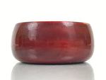 Japanese Lacquered Wooden Sake Snack Cup Vtg Kobachi Bowl Hida Shunkei L594