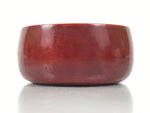 Japanese Lacquered Wooden Sake Snack Cup Vtg Kobachi Bowl Hida Shunkei L595
