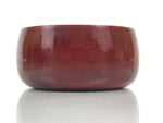 Japanese Lacquered Wooden Sake Snack Cup Vtg Kobachi Bowl Hida Shunkei L595