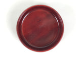 Japanese Lacquered Wooden Sake Snack Cup Vtg Kobachi Bowl Hida Shunkei L596