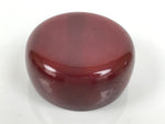 Japanese Lacquered Wooden Sake Snack Cup Vtg Kobachi Bowl Hida Shunkei L596