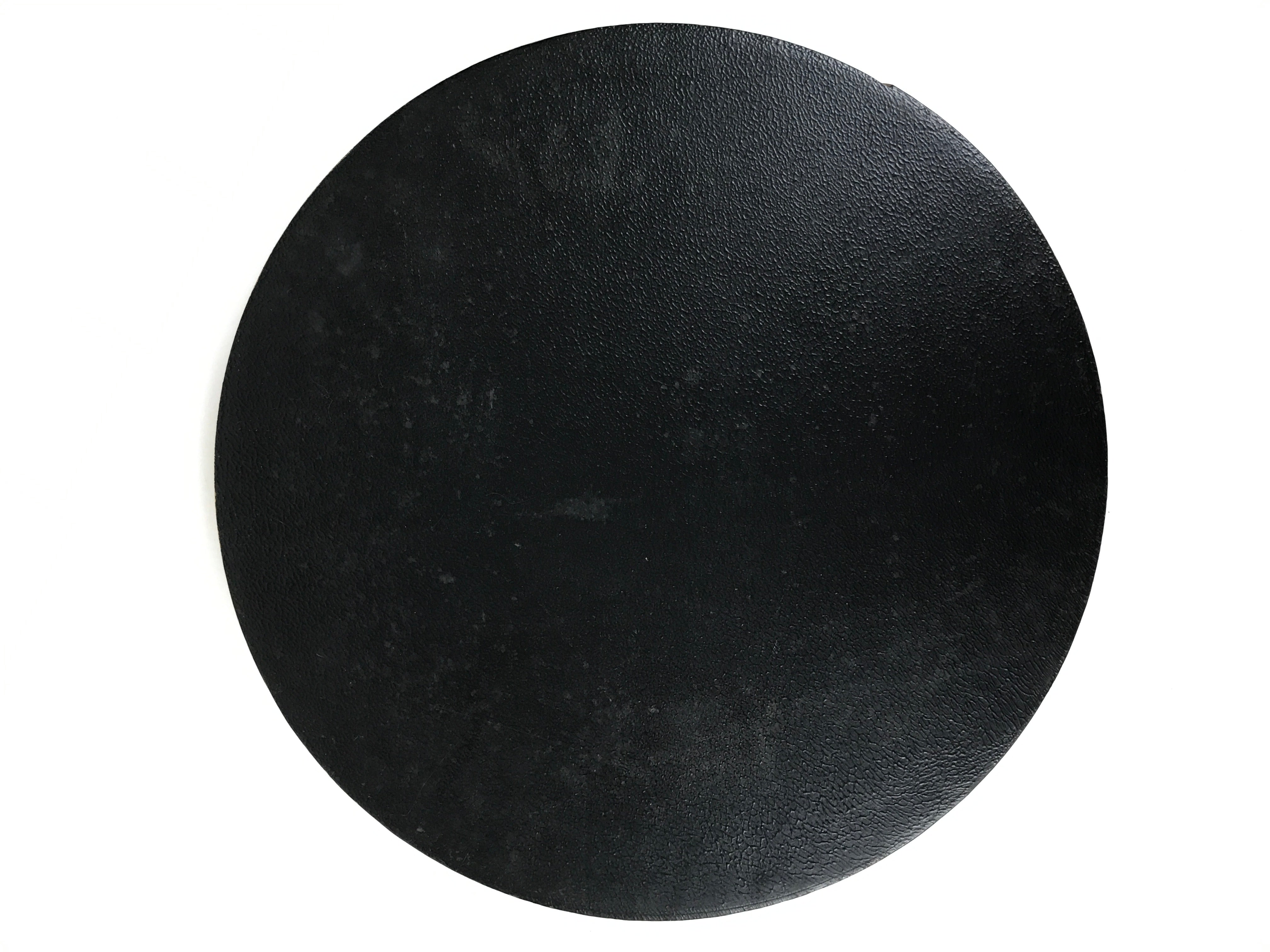 Japanese Lacquered Wooden Serving Tray Obon Vtg Round Red Vermilion Black L551