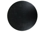 Japanese Lacquered Wooden Serving Tray Obon Vtg Round Red Vermilion Black L551
