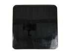 Japanese Lacquered Wooden Serving Tray Obon Vtg Square Black Red Akebono L462