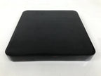 Japanese Lacquered Wooden Serving Tray Obon Vtg Square Black Red Akebono L462
