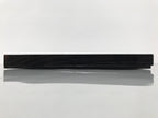 Japanese Lacquered Wooden Serving Tray Obon Vtg Square Simple Plain Black L565
