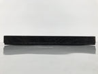 Japanese Lacquered Wooden Serving Tray Obon Vtg Square Simple Plain Black L565