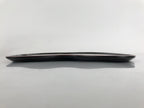 Japanese Lacquered Wooden Serving Tray Vtg Hyotan Gourd Black Red Makie L259