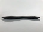 Japanese Lacquered Wooden Serving Tray Vtg Hyotan Gourd Black Red Makie L259