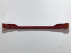 Japanese Lacquered Wooden Serving Tray Vtg Long Oval Shape Obon Red Black LWB97