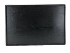 Japanese Lacquered Wooden Serving Tray Vtg Obon Maple Momiji Red Black UR988