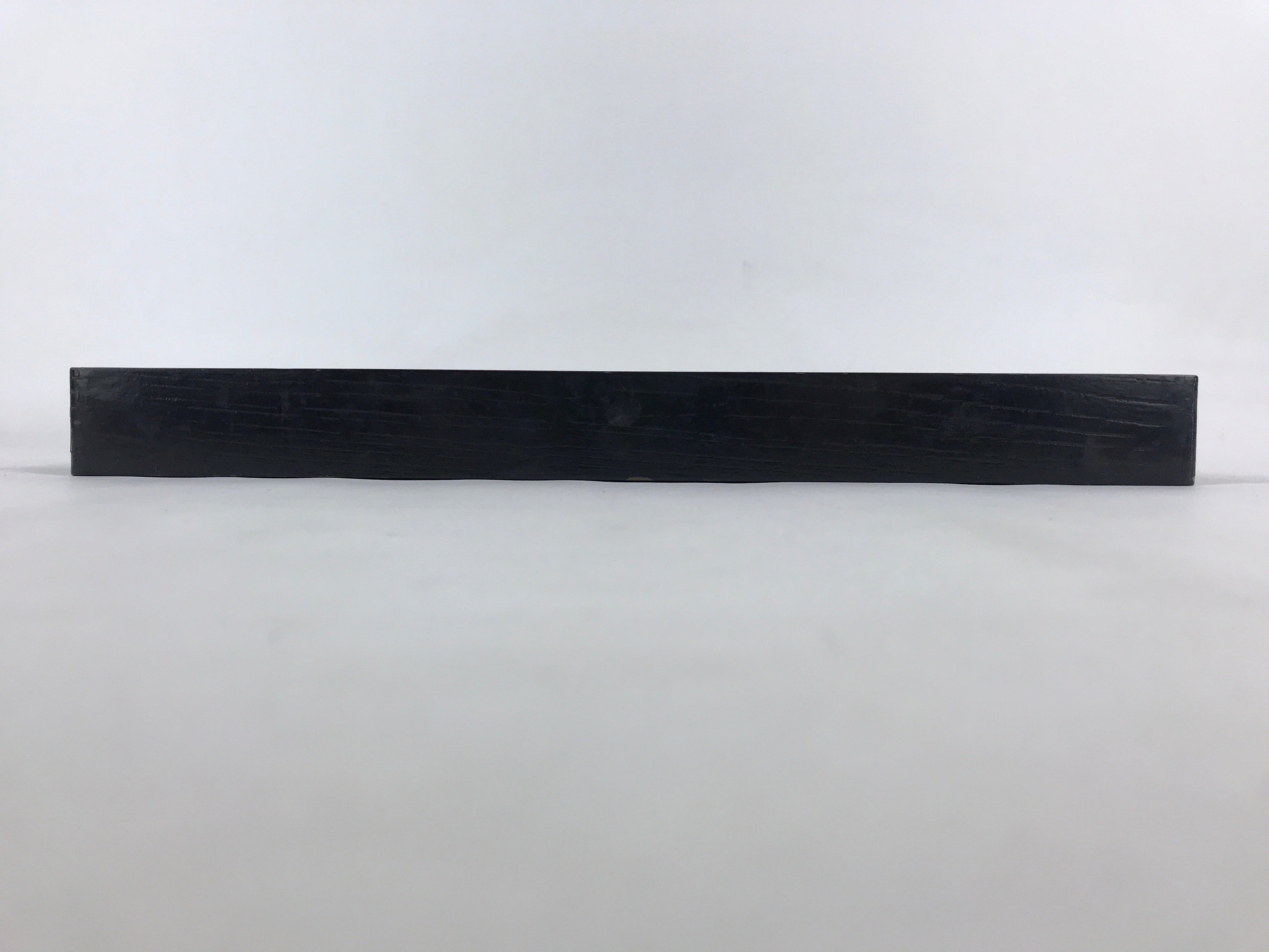 Japanese Lacquered Wooden Serving Tray Vtg Obon Maple Momiji Red Black UR988