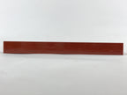 Japanese Lacquered Wooden Serving Tray Vtg Obon Shunkei Nuri Brown UR902