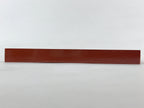 Japanese Lacquered Wooden Serving Tray Vtg Obon Shunkei Nuri Brown UR902