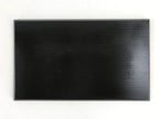 Japanese Lacquered Wooden Serving Tray Vtg Obon Small Red Black Tea Snacks L1