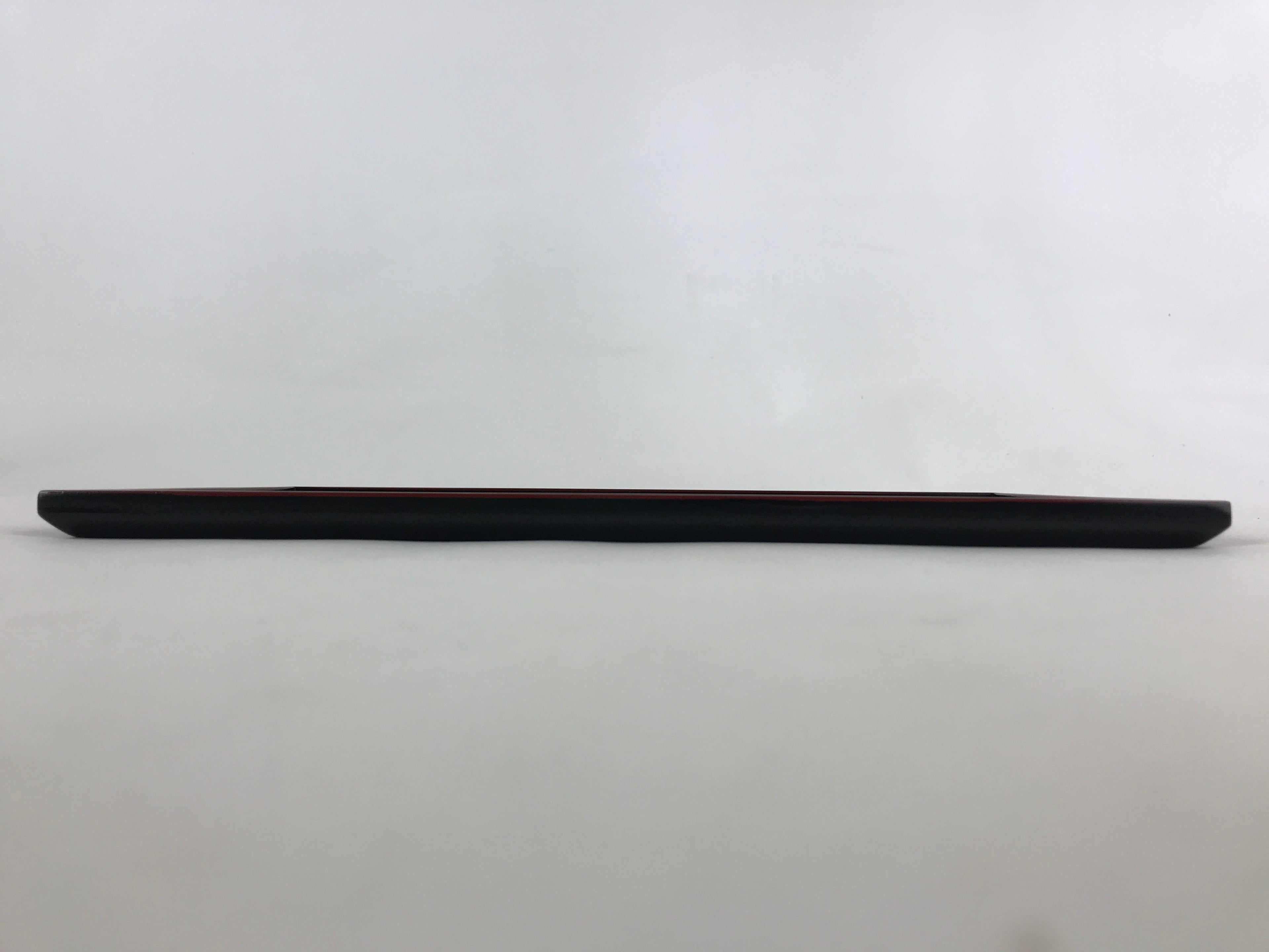 Japanese Lacquered Wooden Serving Tray Vtg Obon Small Red Black Tea Snacks L2
