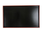Japanese Lacquered Wooden Serving Tray Vtg Obon Small Red Black Tea Snacks UR999