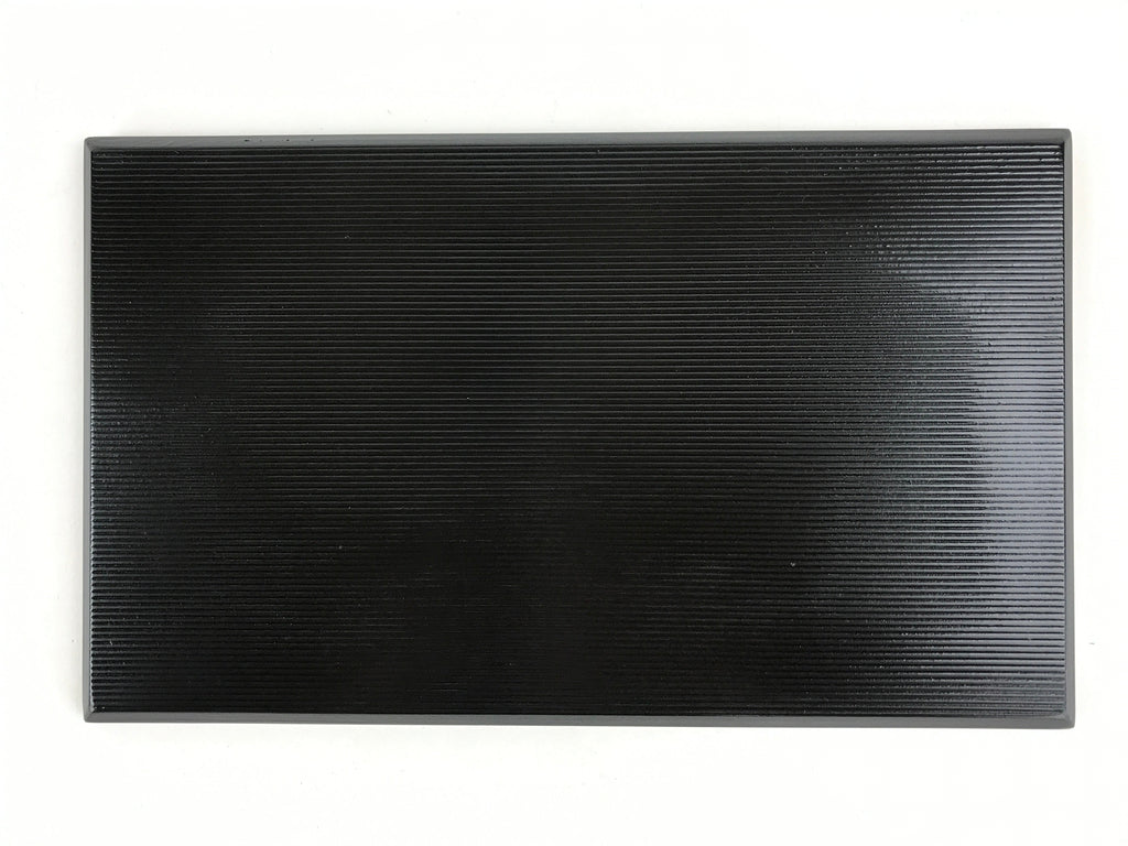 Japanese Lacquered Wooden Serving Tray Vtg Obon Small Red Black Tea Snacks UR999