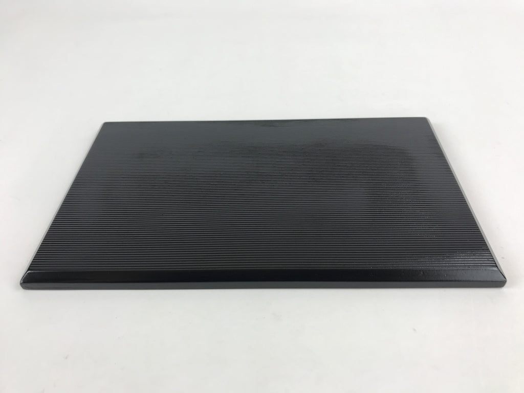 Japanese Lacquered Wooden Serving Tray Vtg Obon Small Red Black Tea Snacks UR999