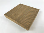 Japanese Lacquered Wooden Serving Tray Vtg Plate Square Dark Green Red LWB92