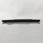 Japanese Lacquered Wooden Serving Tray Vtg Rectangle Obon Black Gold L415