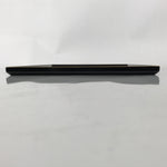 Japanese Lacquered Wooden Serving Tray Vtg Rectangle Obon Black Gold L415