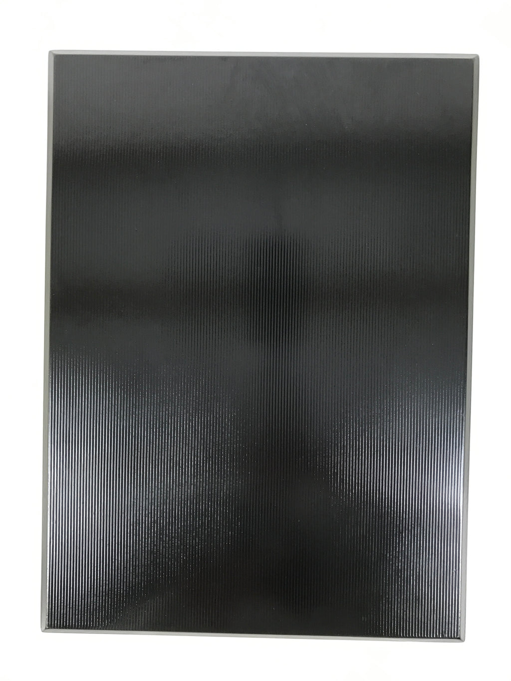 Japanese Lacquered Wooden Serving Tray Vtg Rectangle Obon Black Gold L416