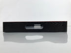 Japanese Lacquered Wooden Serving Tray Vtg Rectangle Obon Red Black L287