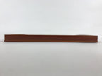 Japanese Lacquered Wooden Serving Tray Vtg Shunkei Obon Brown Square UR877