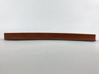 Japanese Lacquered Wooden Serving Tray Vtg Shunkei Obon Brown Square UR877